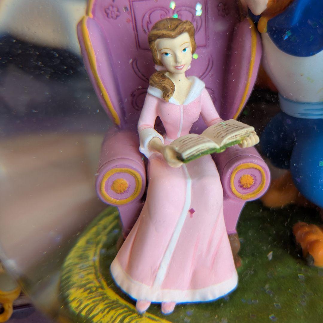 【スノードーム】美女と野獣 オルゴール付き