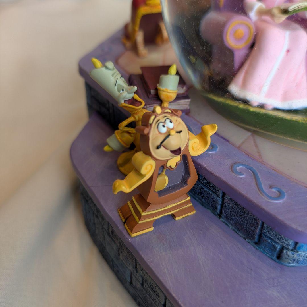 【スノードーム】美女と野獣 オルゴール付き