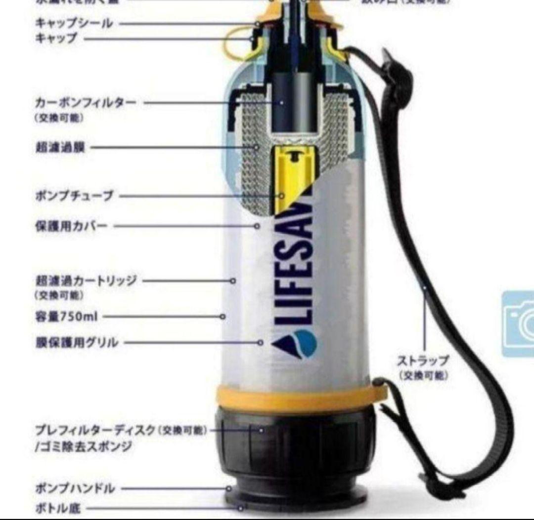 ライフセーバーボトル4000UF 携帯浄水器 　非常用　災害　緊急