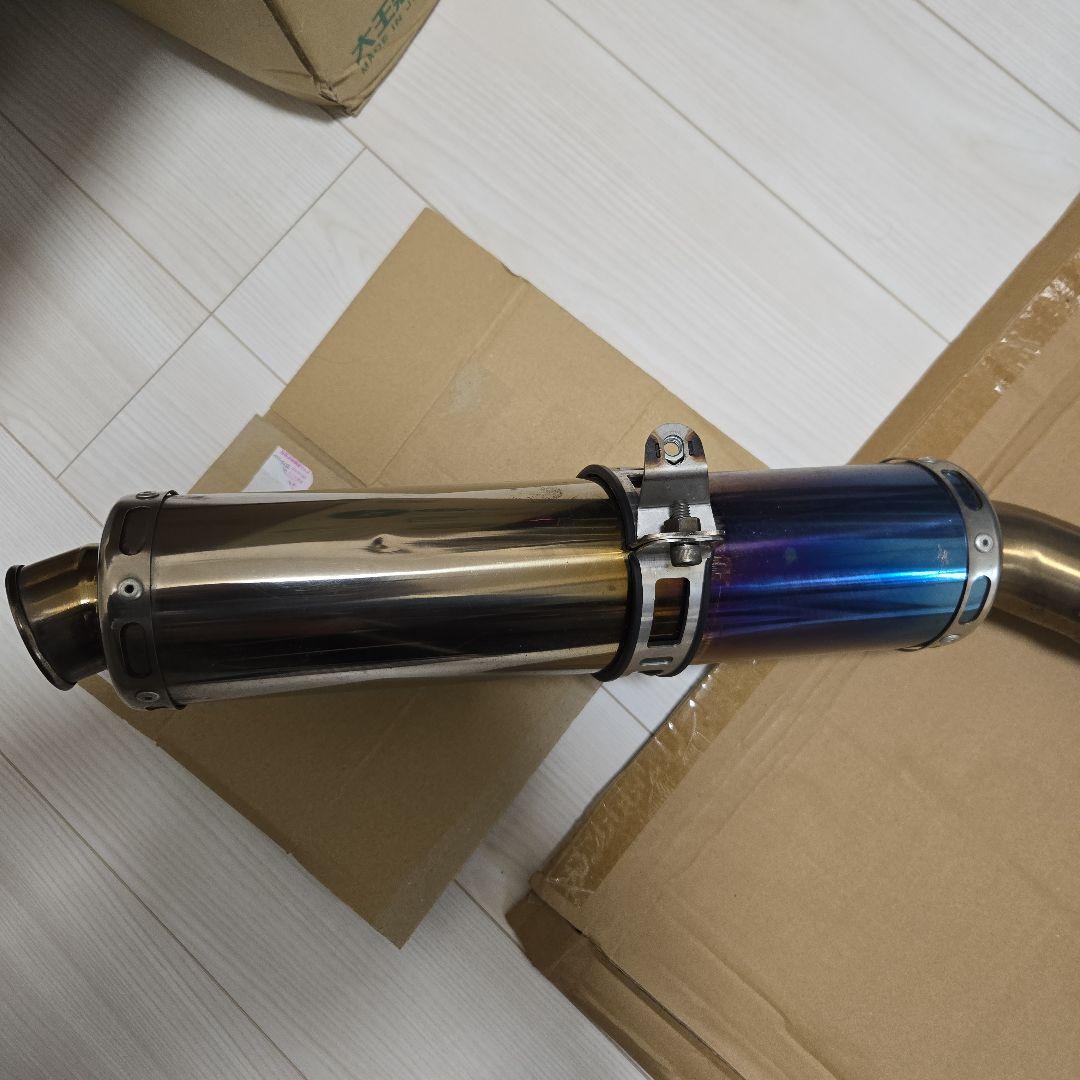 SC57用　チタン製　レーシングスリップオンマフラー