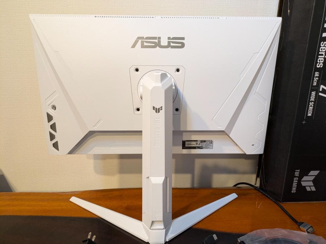 ASUS VG27AQL3A-W 180Hz Fas IPS WQHD モニター