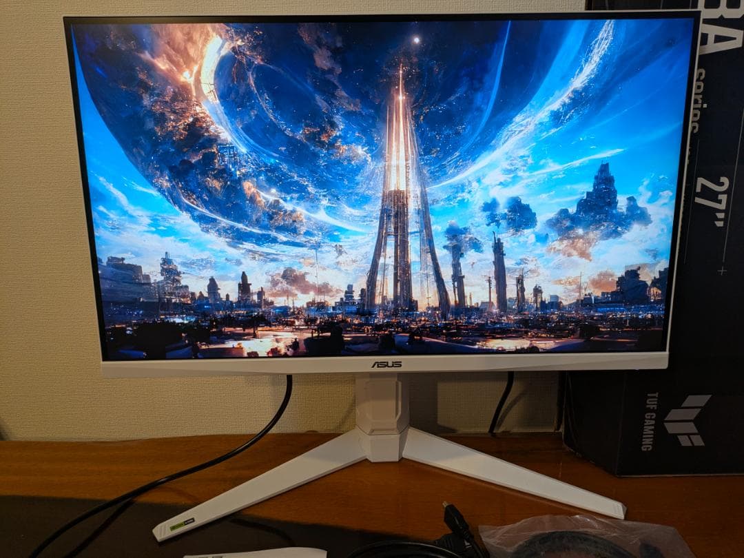 ASUS VG27AQL3A-W 180Hz Fas IPS WQHD モニター