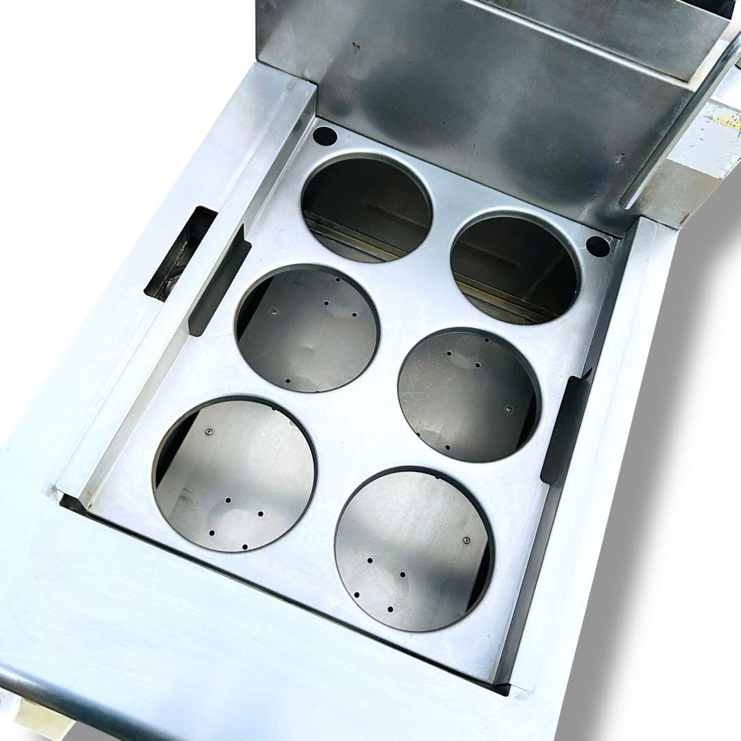 【送料無料】北沢産業 ゆでめん器 ハイパーケットル KSK-106G LPガス