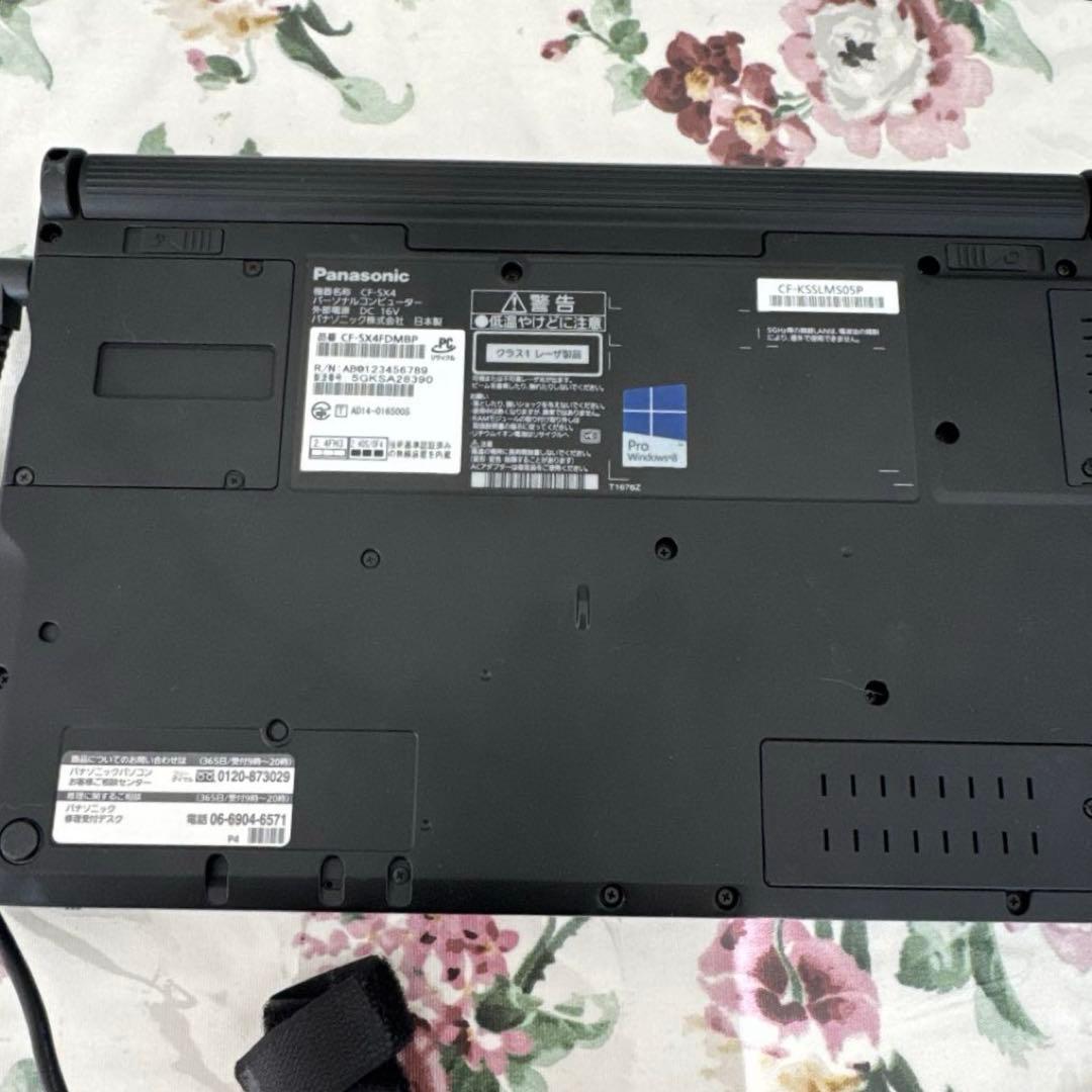 Panasonic Let's note CF-SX4限定色　青✖️黒