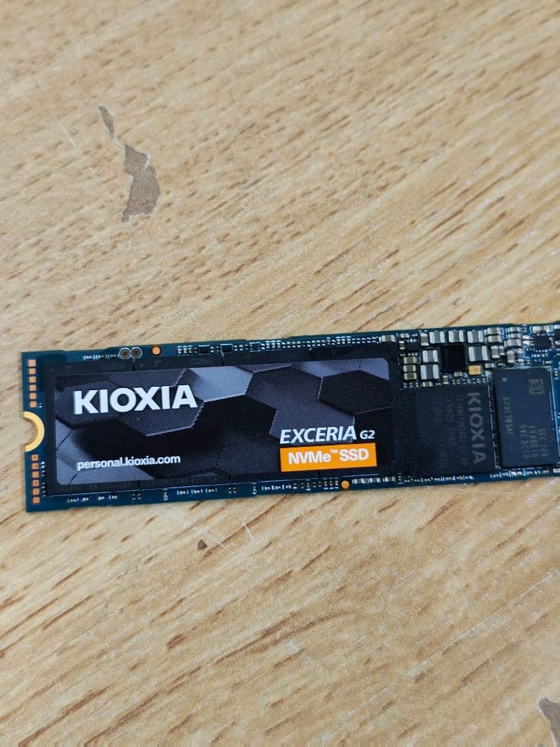 KIOXIA キオクシア NVMe SSD 新品ヒートシンク 1TB 2280