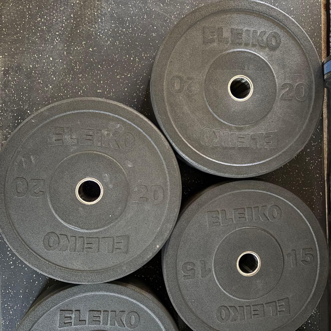 エレイコ　ELEIKO XFバンパープレート　100kgセット