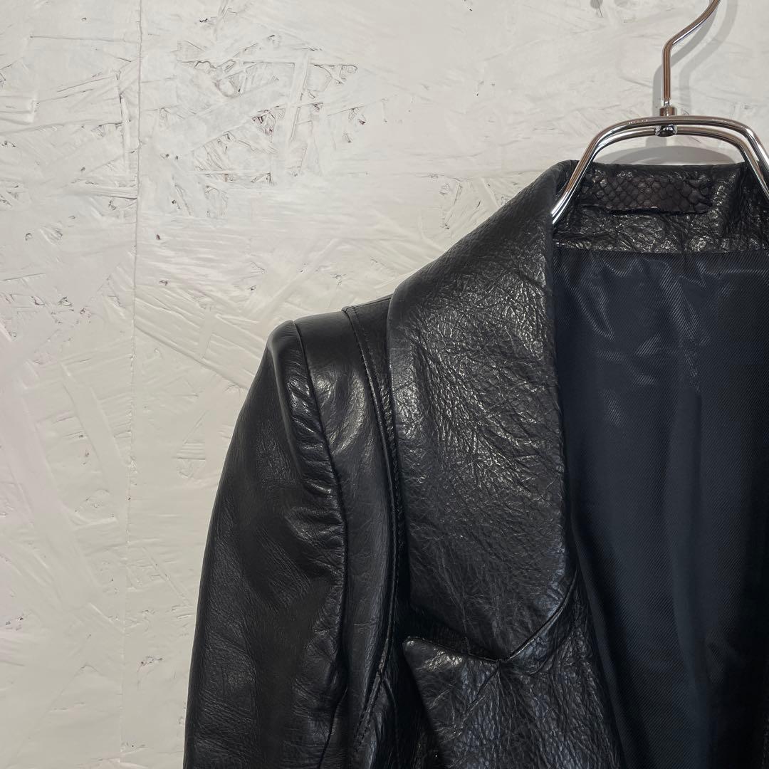 【IF SIX WAS NINE】JK-W PEAK レザーテーラードジャケット