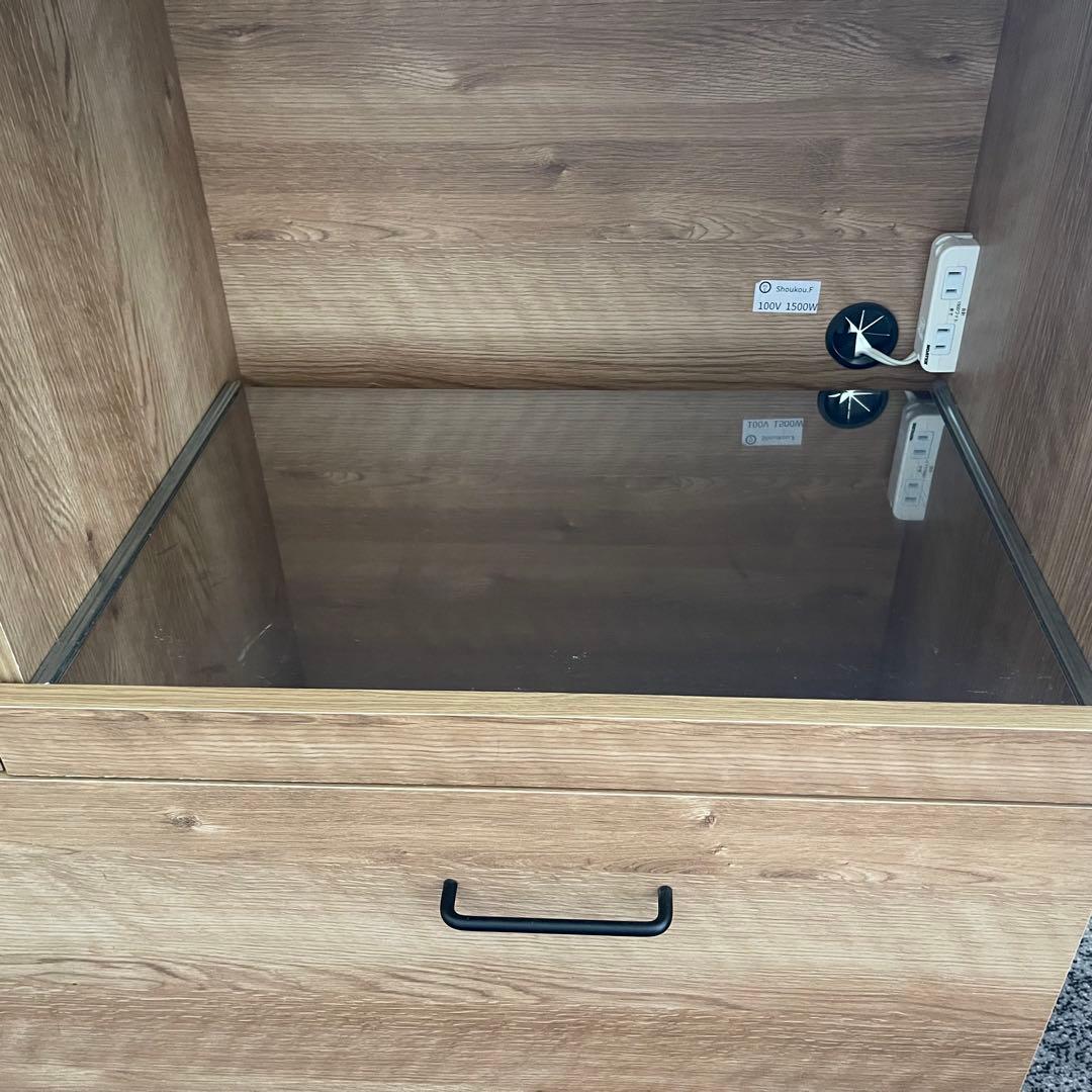 東京23区配送無料✨設置まで❗️キッチンカウンター　ワイド　幅120cm 美品