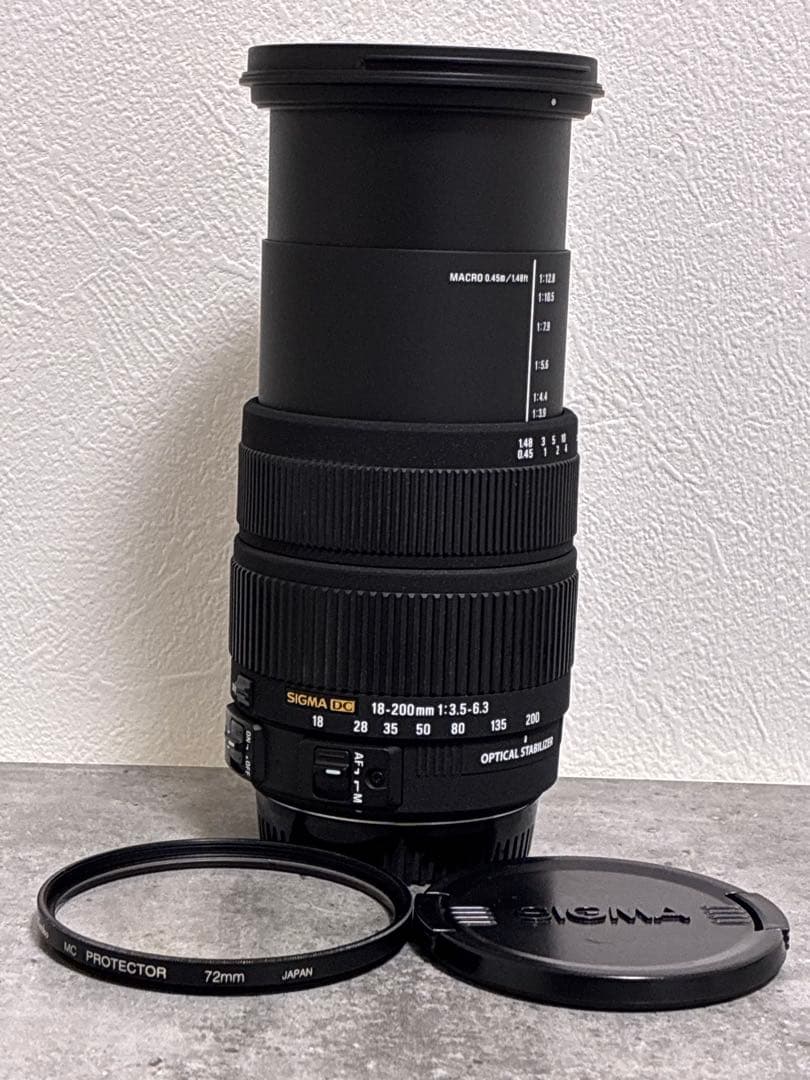 ⭐️美品⭐️ SIGMA 18-200mm 3.5-6.3 DC OS Canon