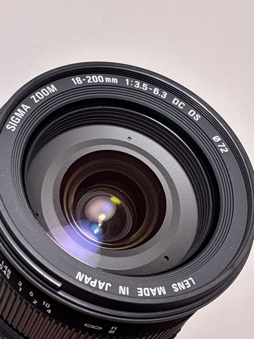 ⭐️美品⭐️ SIGMA 18-200mm 3.5-6.3 DC OS Canon