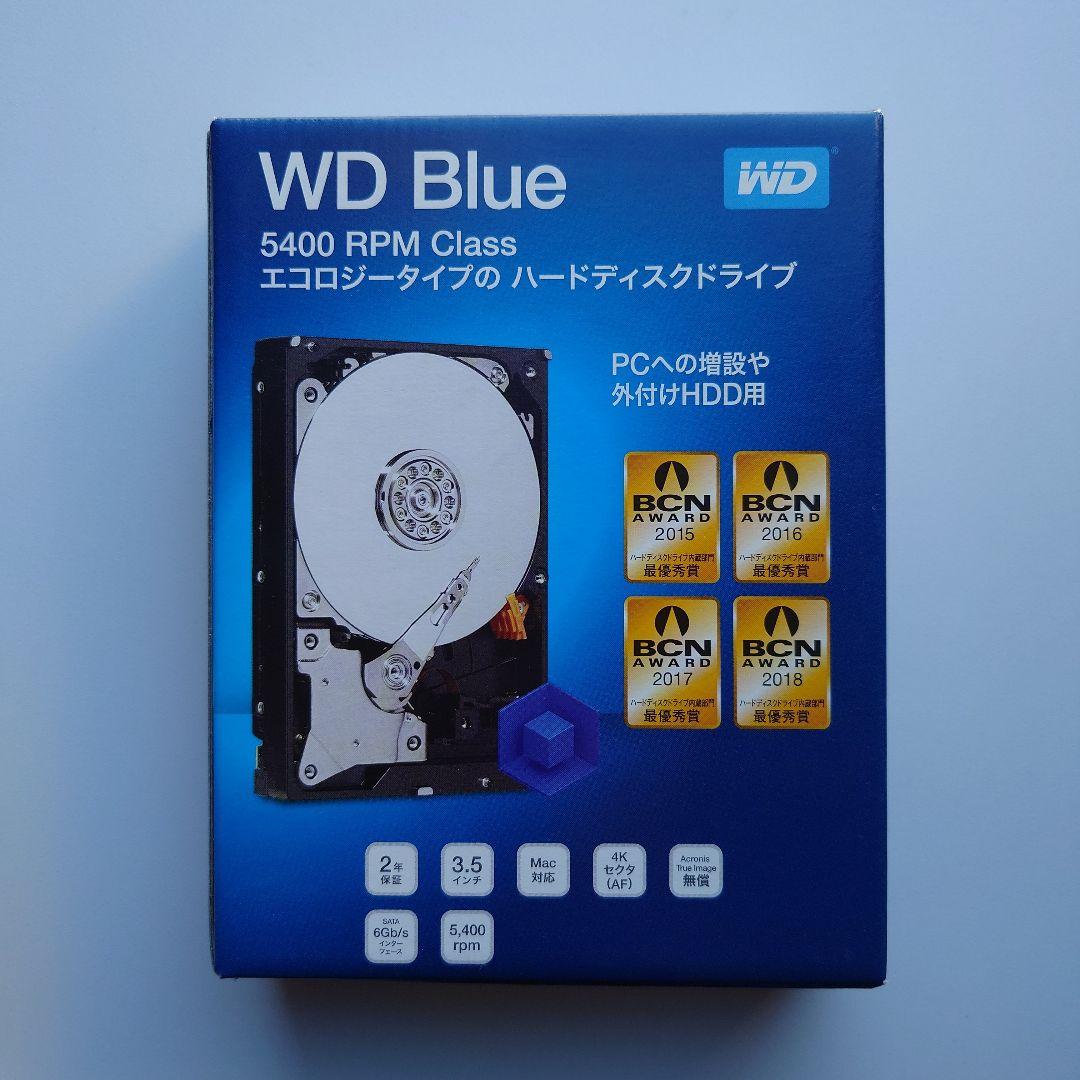 WESTERN DIGITAL Blue WD60EZAZ 内蔵型HDD 6TB