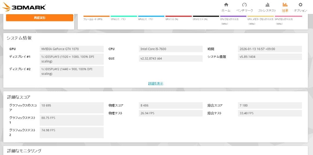 【極美品】ELSA GeForce GTX 1070 8GB S.A.C