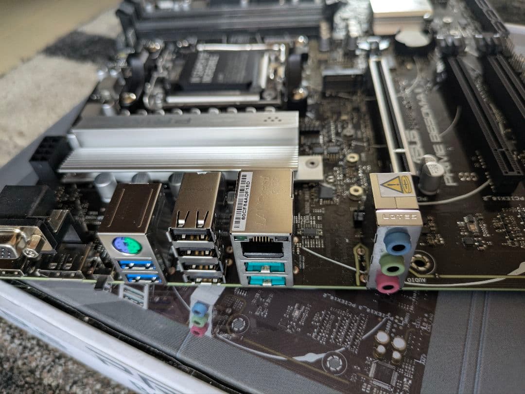 ASUS PRIME B650M-A II　動作未確認