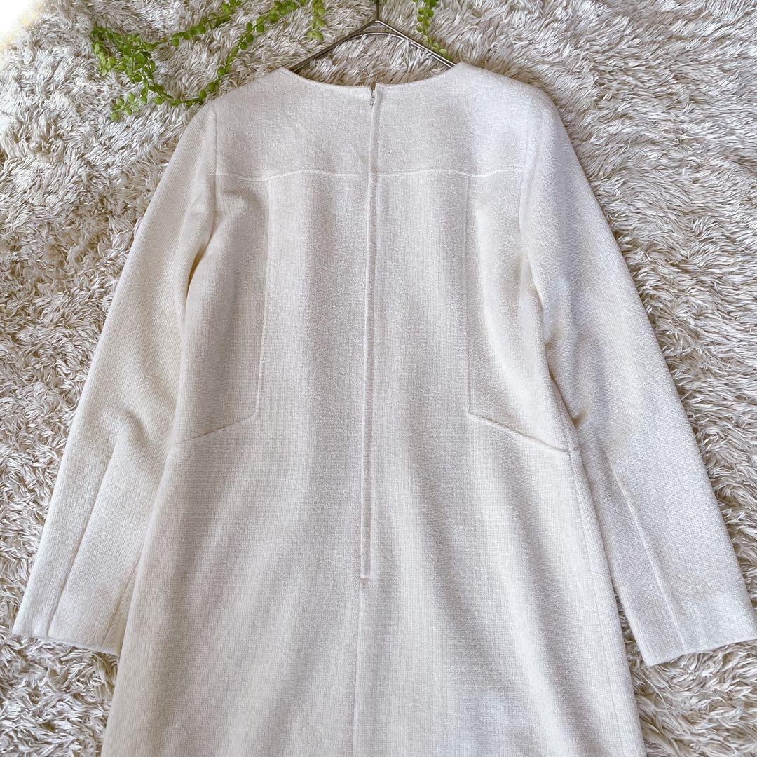極美品♡courreges クレージュ ロゴマーク ひざ丈ワンピース