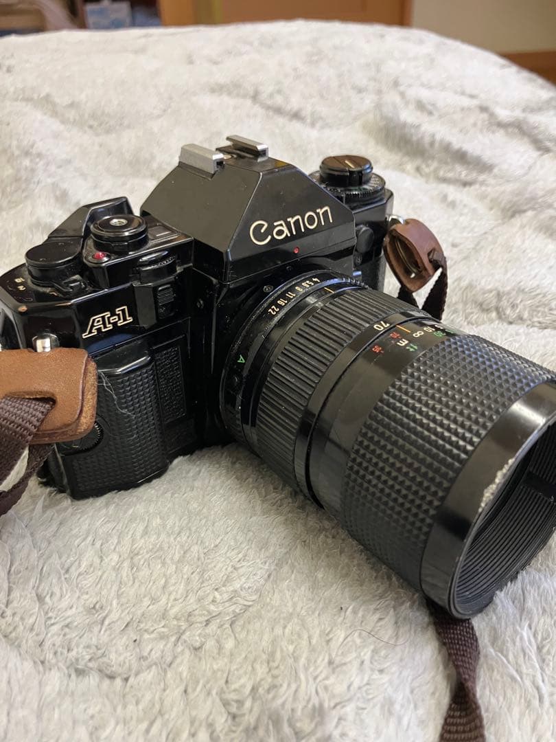 Canon A-1 一眼レフカメラ 35-70mmレンズ付き