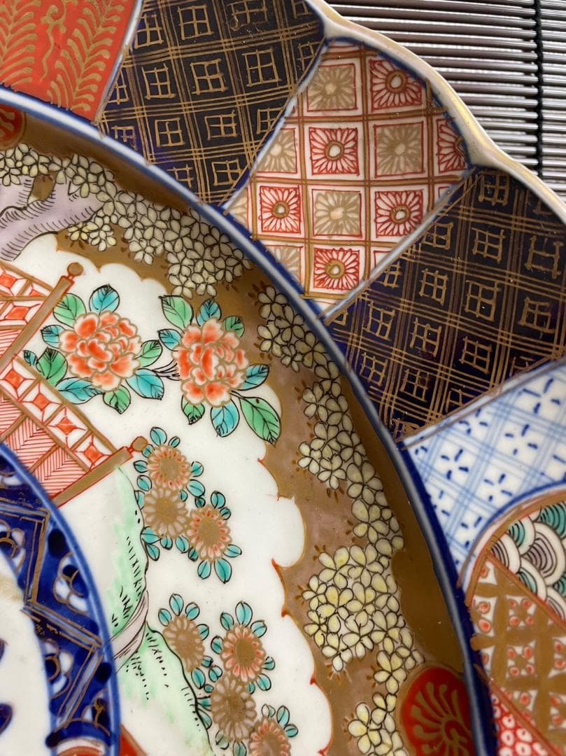 『古伊万里』大皿　骨董品　江戸時代　直径45cm