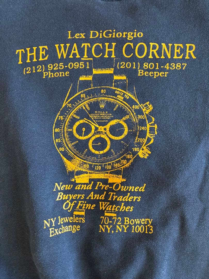 ROLEX デイトナ　ノベルティー　ヴィンテージ　トレーナー