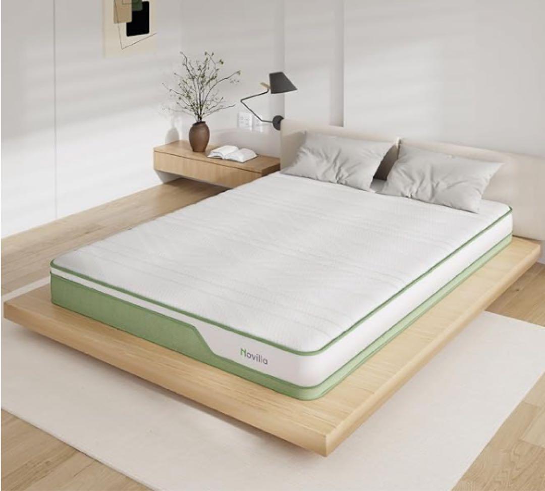 マットレス ダブル 厚み18cm やや硬め ポケットコイルマットレス 高反発