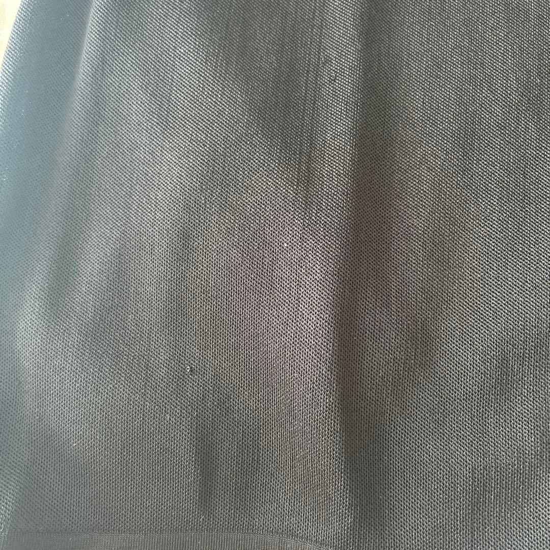 BALMAIN バルマン　バックジップ　タイトフィット　ブラックワンピース