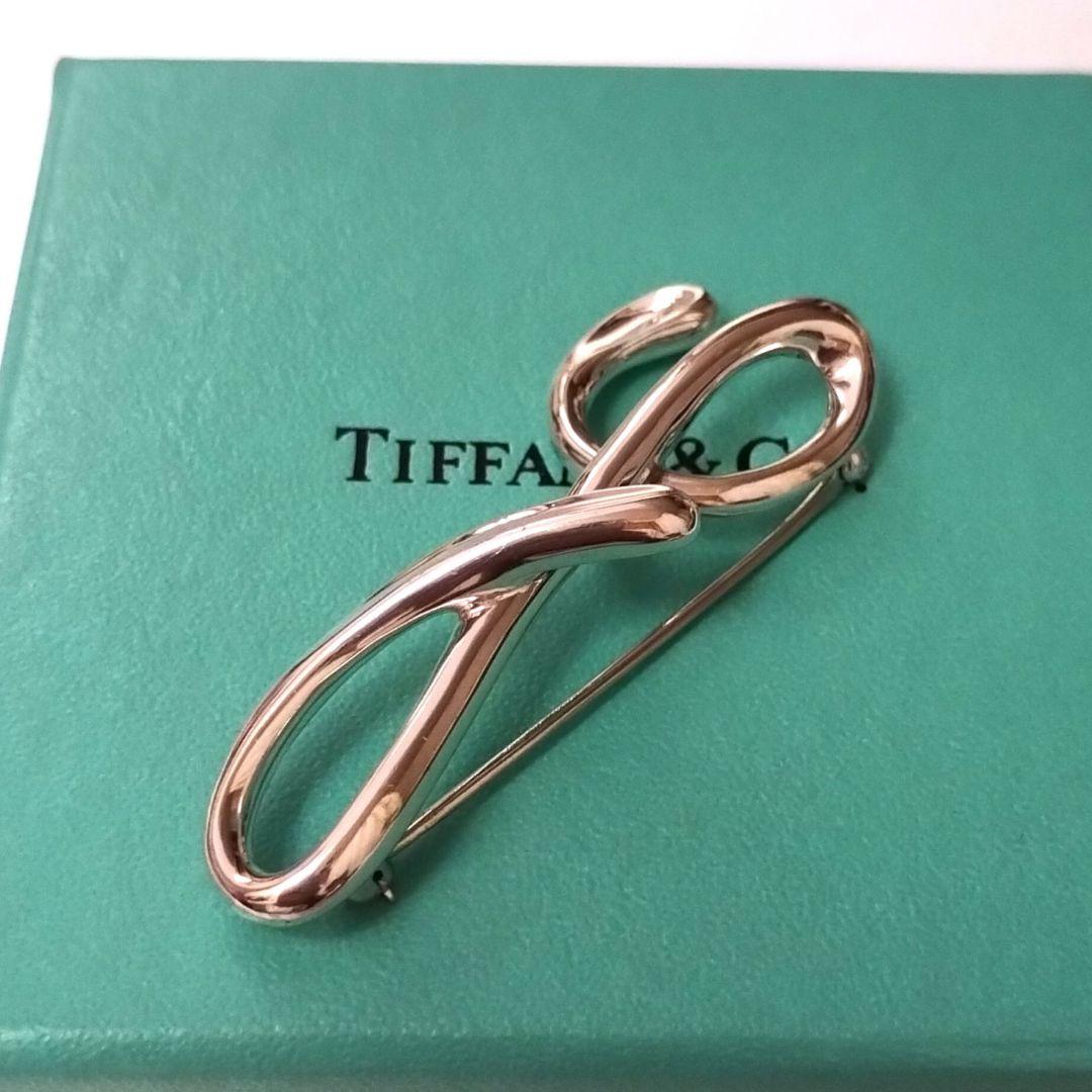 専用ですTIFFANY ティファニー イニシャル ブローチ シルバー ラージ