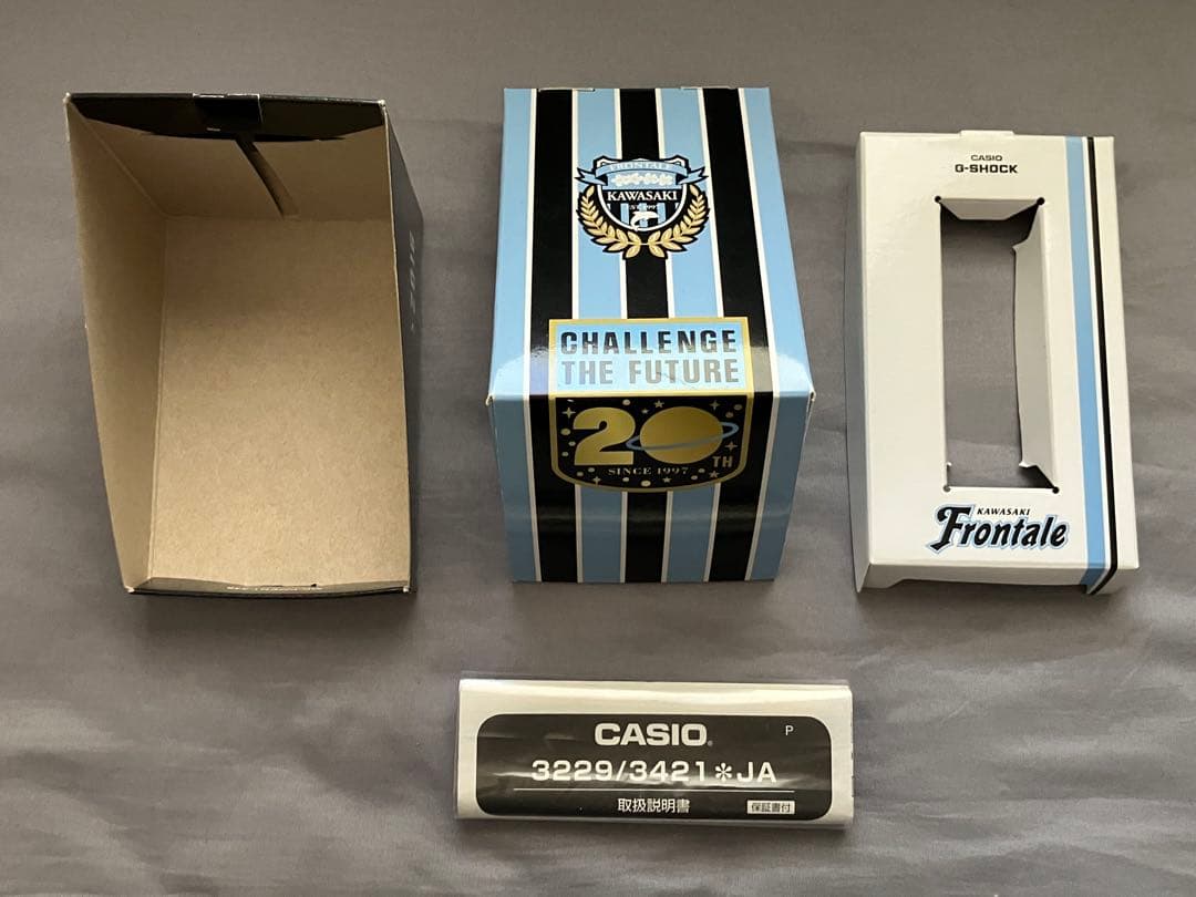 川崎フロンターレ× G-SHOCK 20周年記念モデル DW-5600
