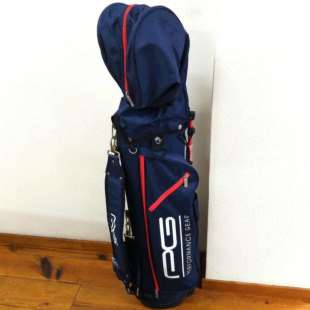 最安値【お早めにどうぞ】PG 【美品】パフォーマンスギアキャディバッグ ネイビー