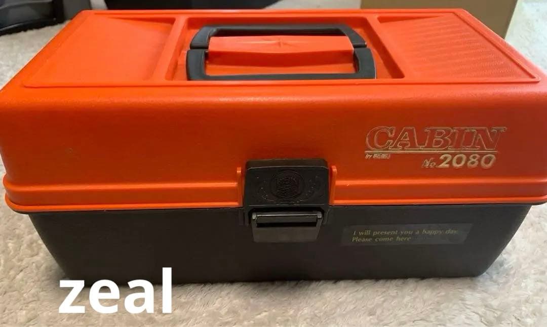 ルアー　zeal リール　シマノ　　タックスボックス