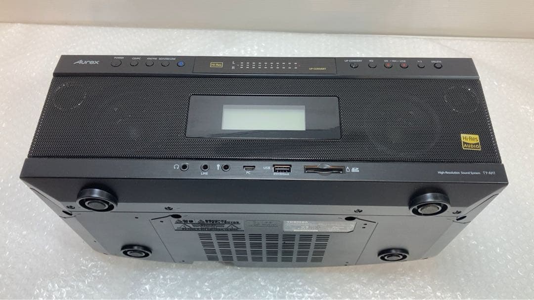 TOSHIBA　Bluetooth CD プレーヤー　Hi-Res　TY-AH1