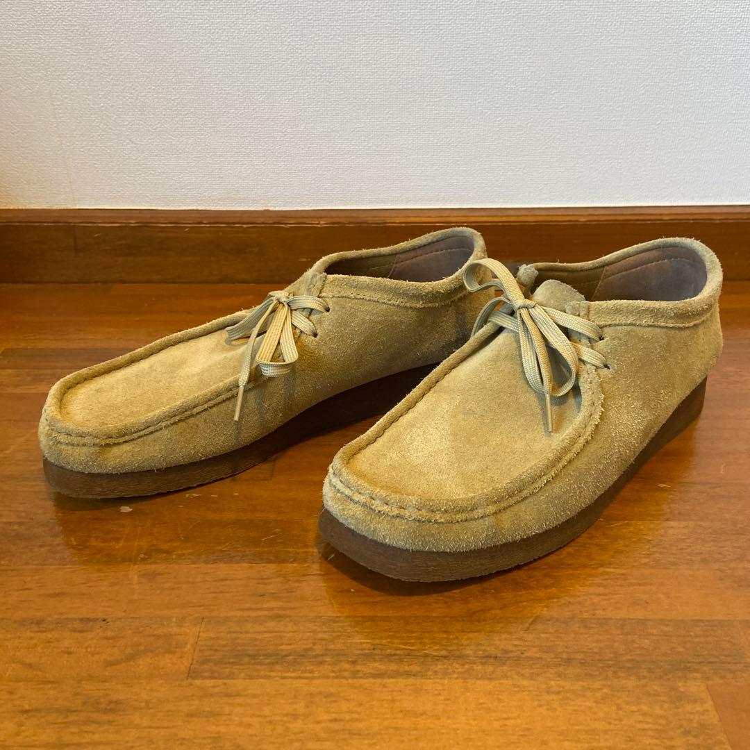 クラークスワラビー　ベージュ　UK9 1/2