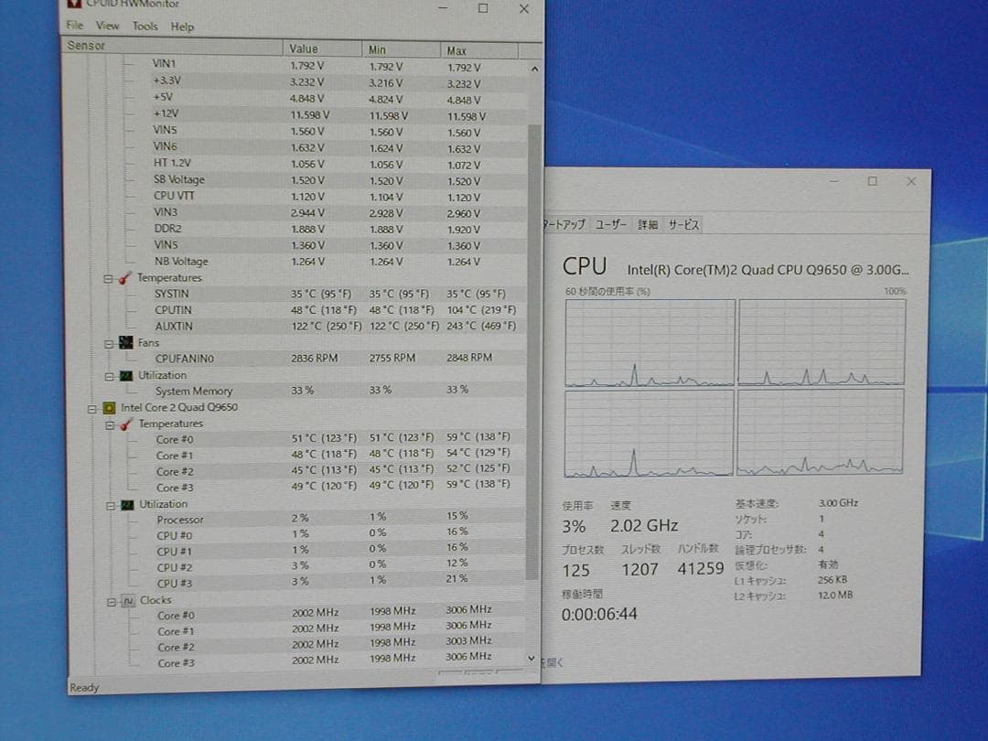ASUS　Commando　LGA775　Q9650付き