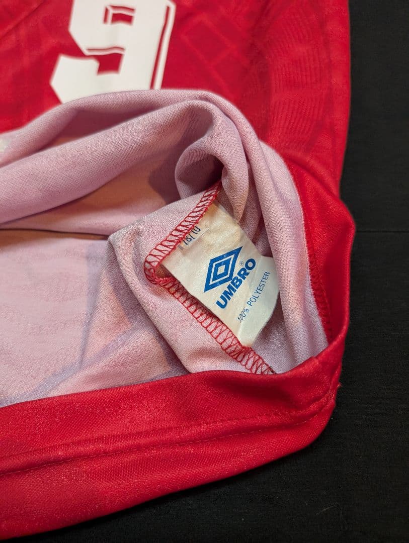 【UMBRO製！】浦和レッズ/福田正博/ホーム/1997/98モデル