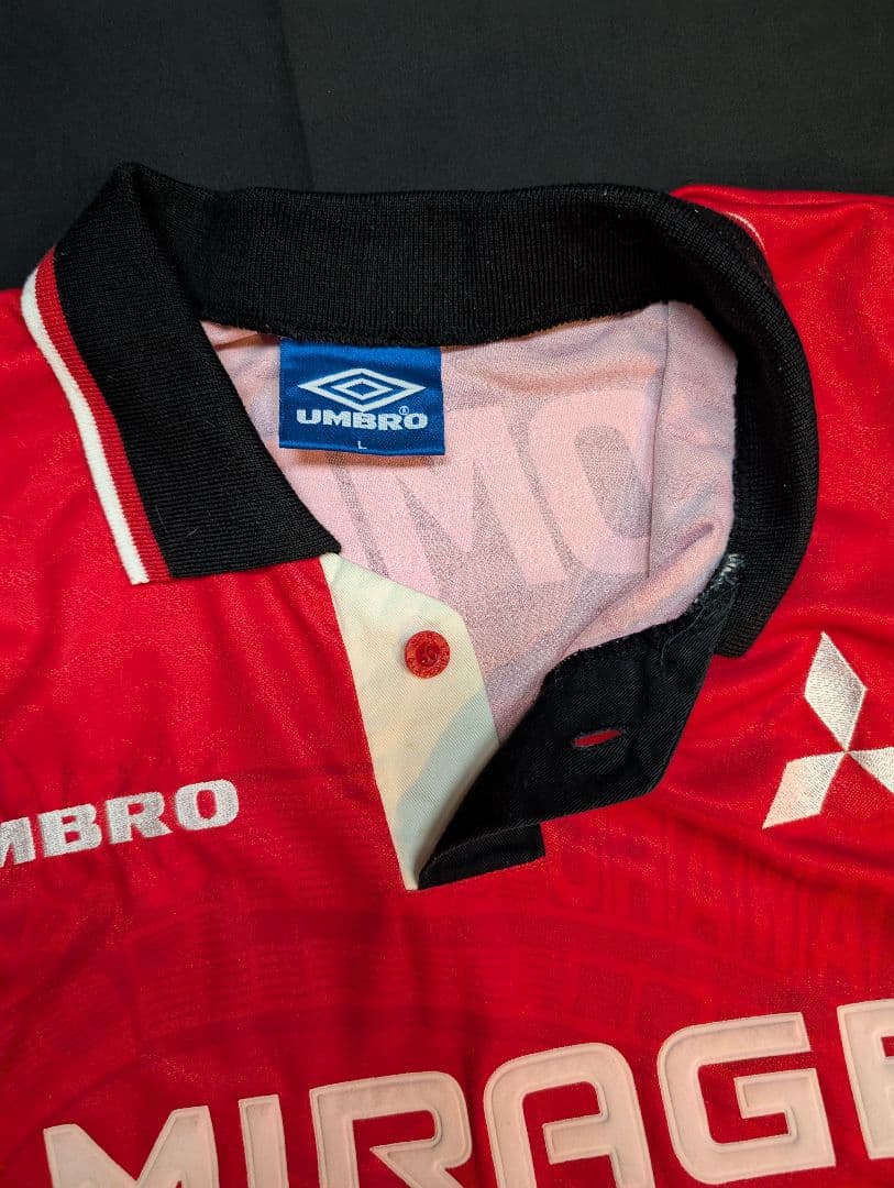 【UMBRO製！】浦和レッズ/福田正博/ホーム/1997/98モデル