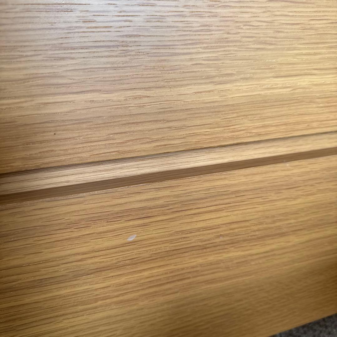 無印良品　収納チェスト　オーク材