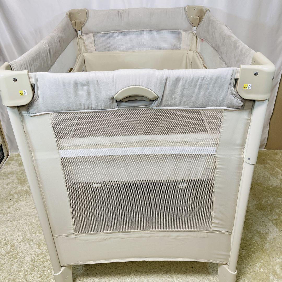 【極美品】アップリカココネルエアープラス ホワイトベージュ 最上級モデル