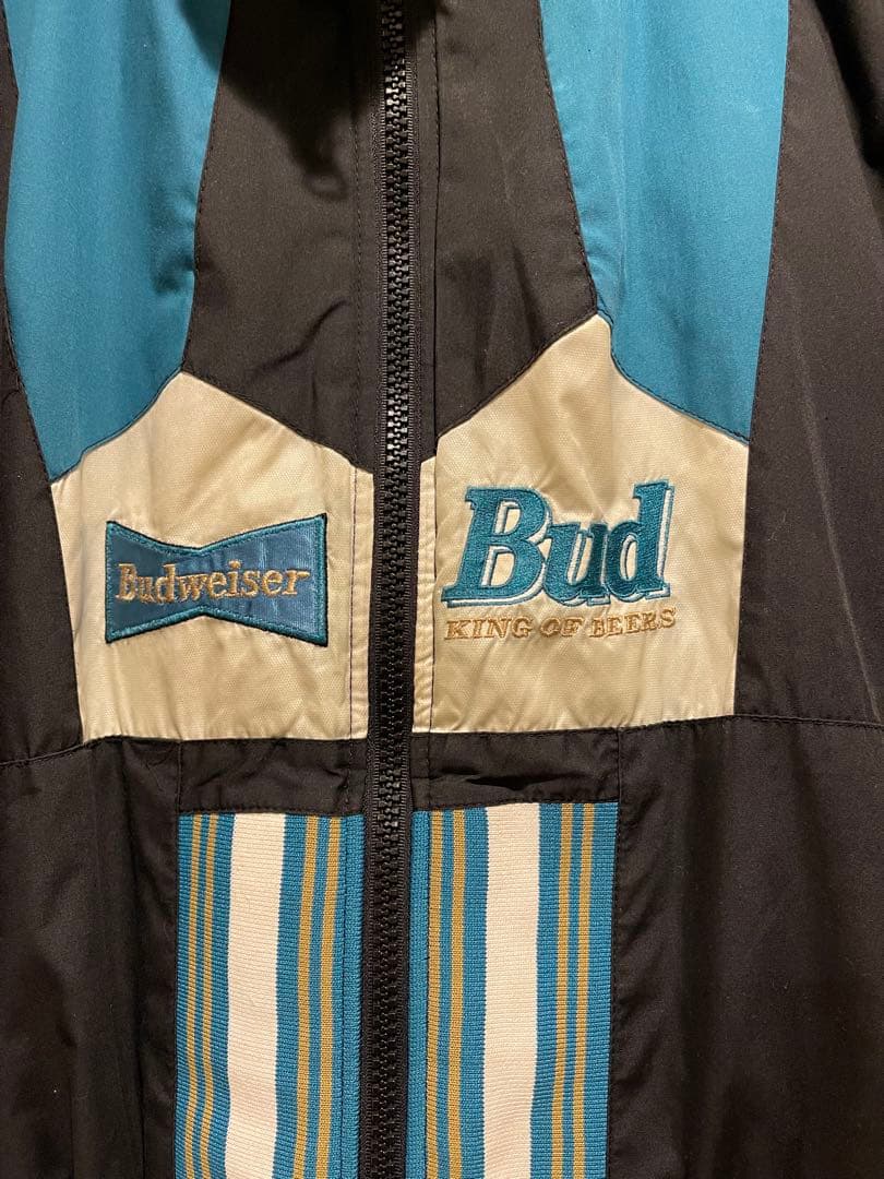 激レア vintage Bedweiserバドワイザー ナイロンジャケット XL