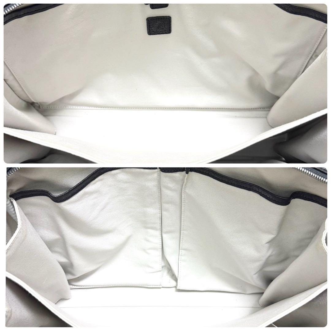 土屋鞄 アルマスバッファロー トートバッグ ビジネスバッグ メモ帳付 ブラック