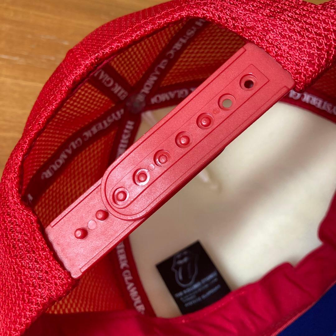 ヒステリックグラマー ストーンズコラボ メッシュキャップ