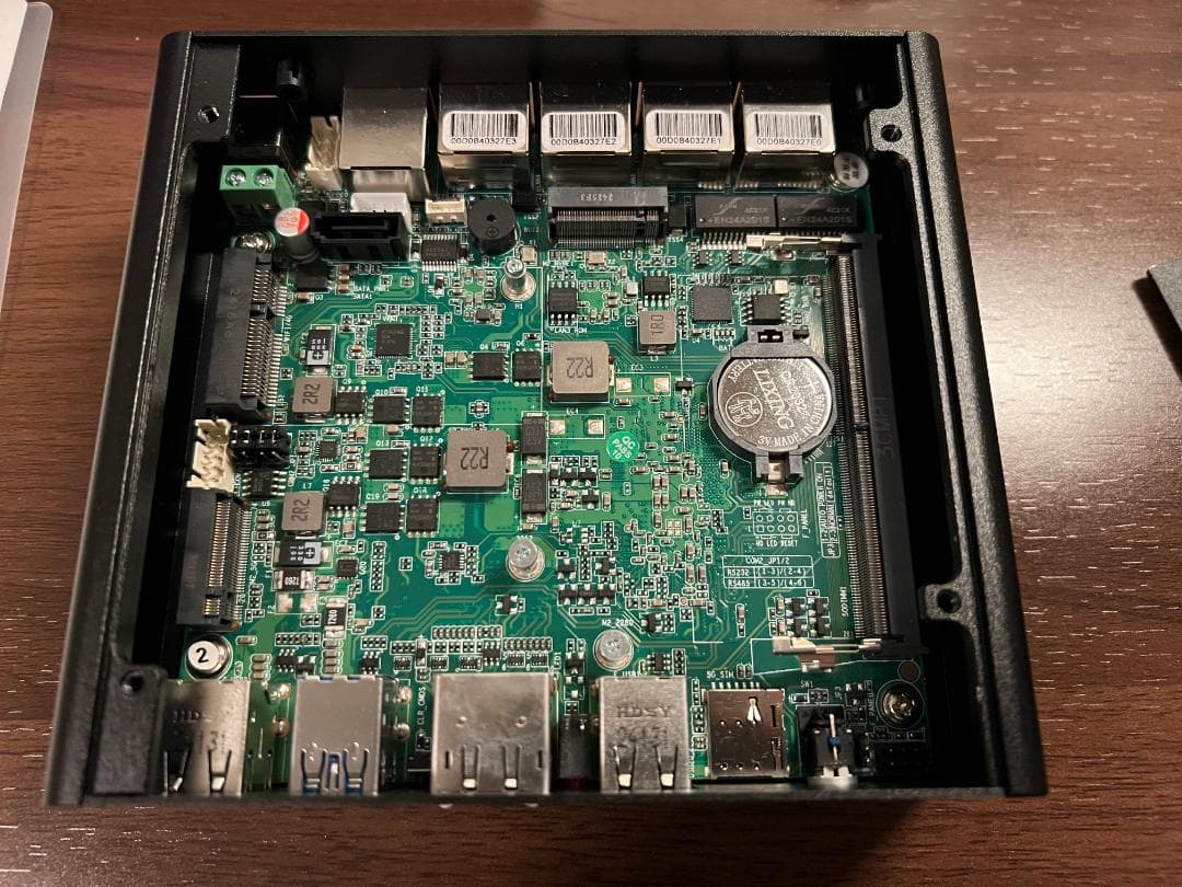 Intel N100 ミニPC ルーター