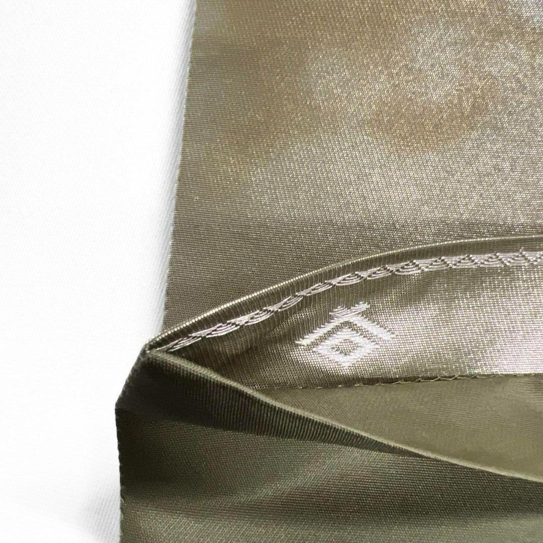 ブランド帯　道長取り　霞　金糸　袋帯　着物　104a p