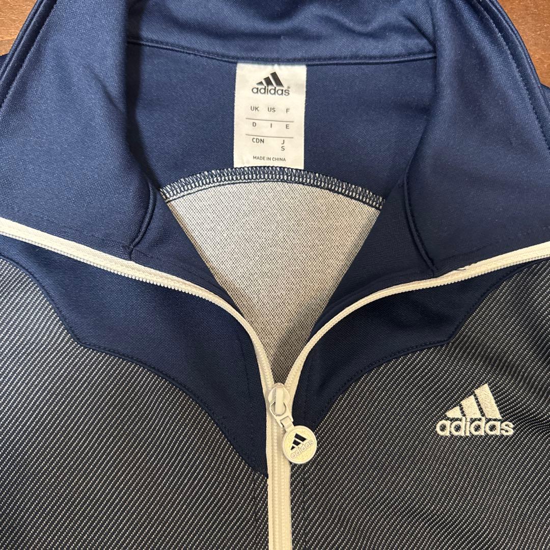 adidas ジャージ上下セット ネイビー　デニム