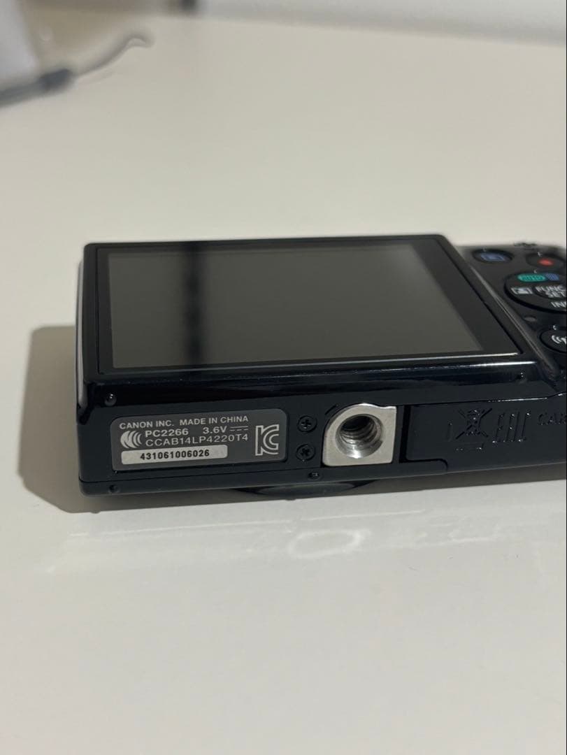 ✨美品✨CANON キャノン　デジカメ　IXY190 ブラック　付属セット付き