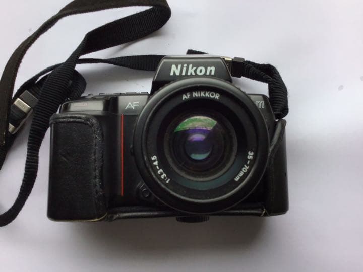 ニコンF801、レンズ