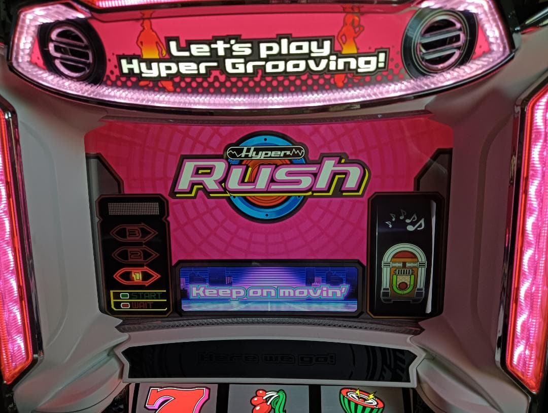 6号機 パチスロ実機 ハイパーラッシュ