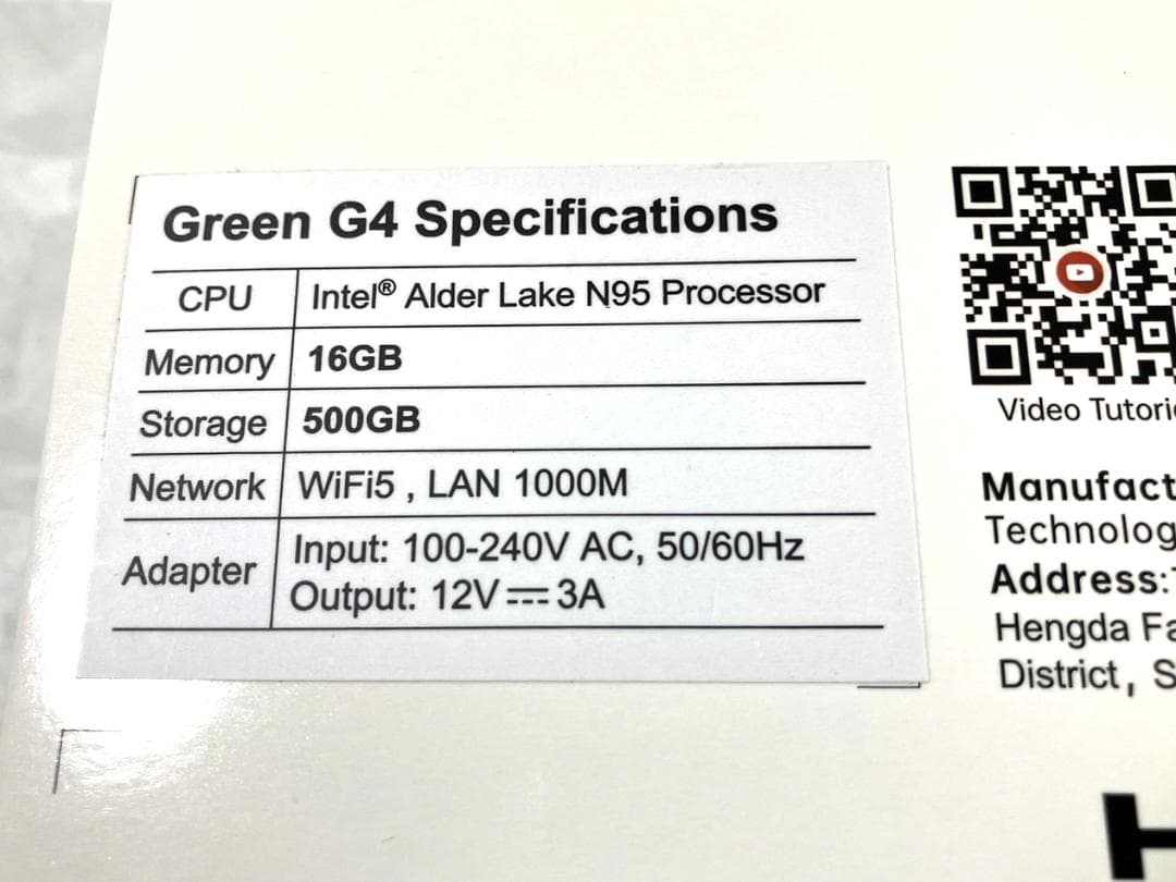 TRIGKEY ミニPC N95 16GB SSD 500GB