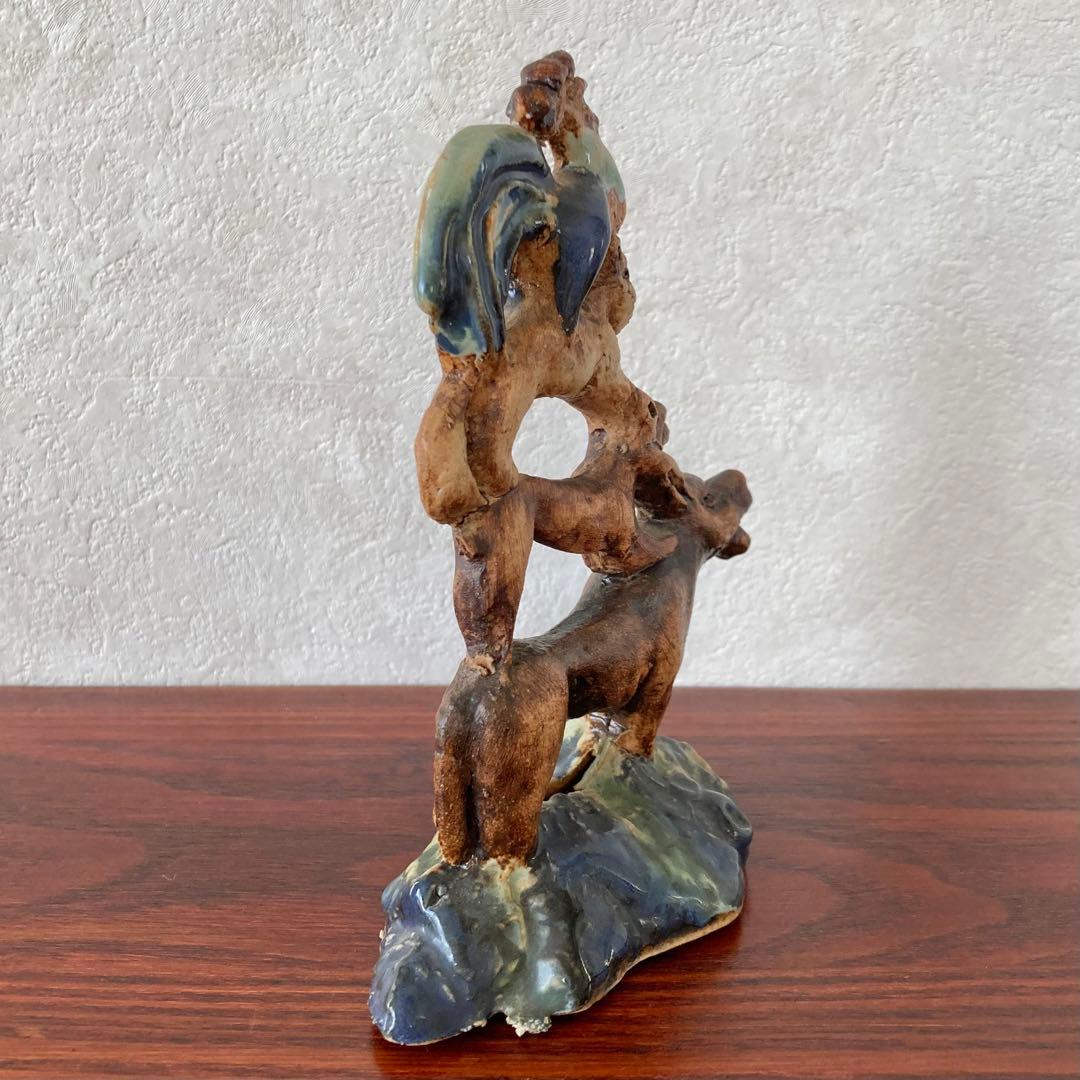 ブレーメンの音楽隊　オブジェ　置物　ドイツ　ヴィンテージ