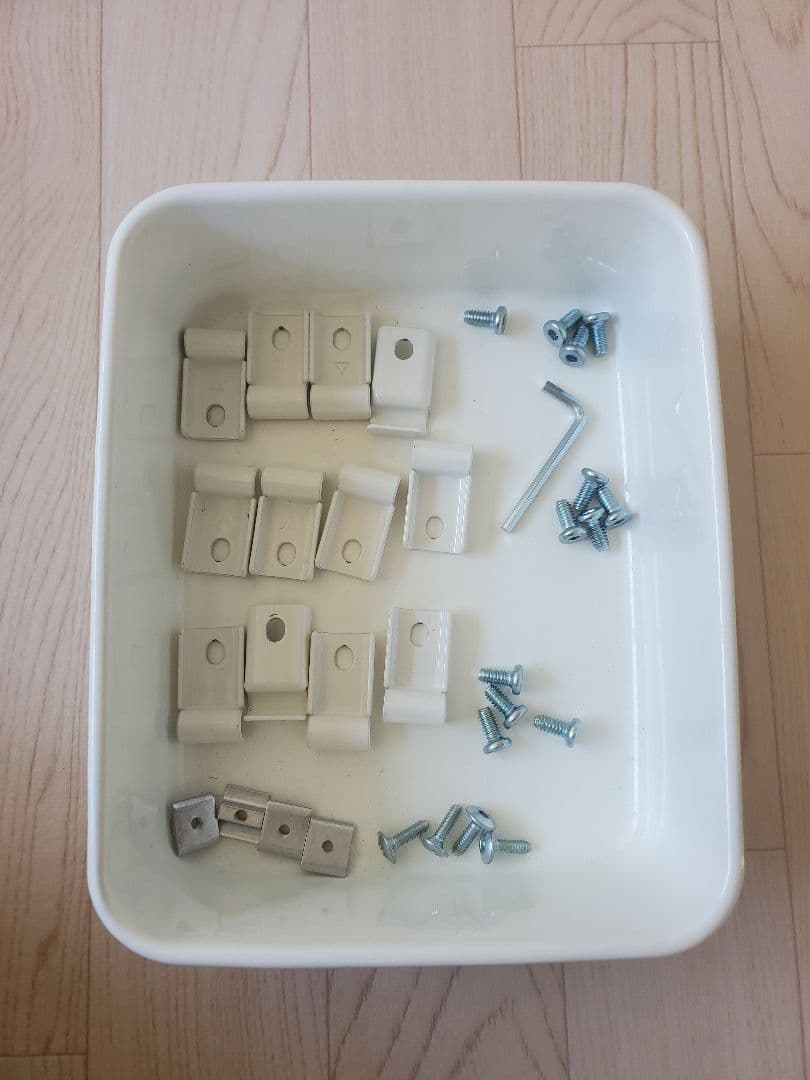 ★超お買い得美品 棚3枚シェルフ★ 無印良品スチールユニットシェルフライトグレー