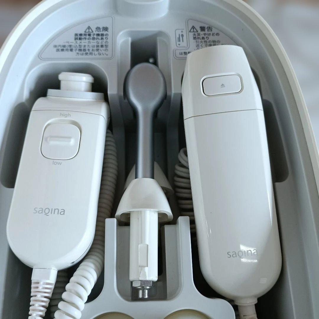 saqina スチーム美顔器 本体とハンドピース2種