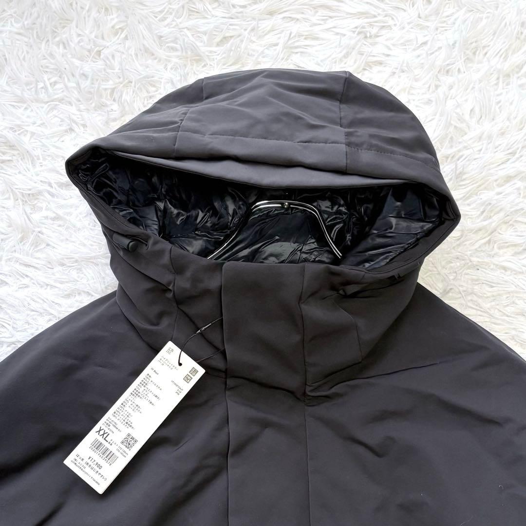 タグ付き未使用✨UNIQLO +J ハイブリッドダウンジャケット 黒 XXL