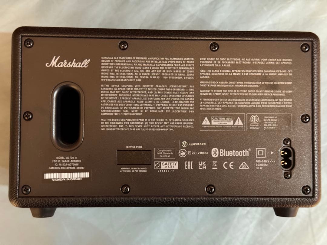 Marshall line Ⅲ シリーズ ACTON Ⅲ 正規品