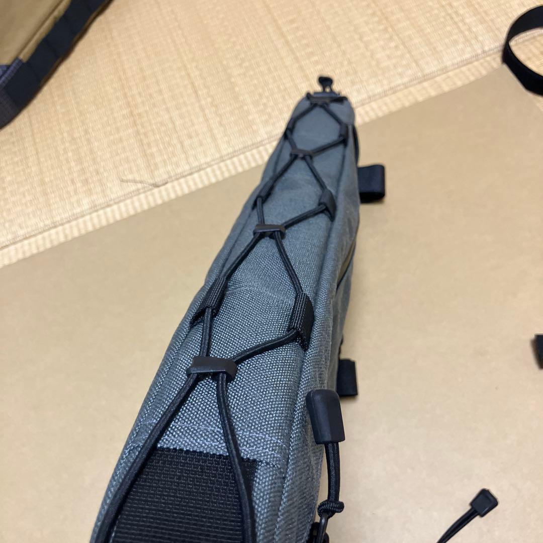 sbnskハンドメイドフレームバッグ＋ステムポーチ×2